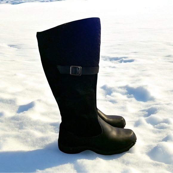 Baffin Womens Como Winter Snow Boots Black Size 8 Urban-W012 - Picture 1 of 12